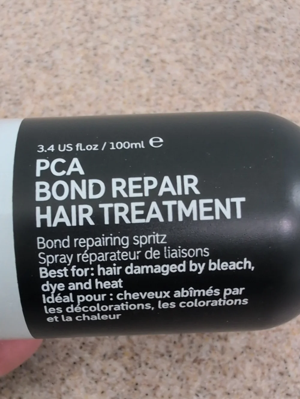 The Inkey List PCA Bond Repair Hair Treatment, 3.4 Fl Oz Spritz